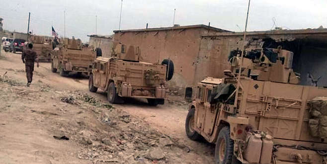 ABD ordusundan Münbiç hamlesi! Sınırdan görüntülendi