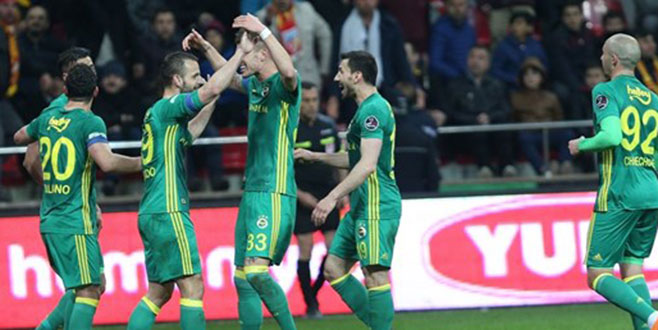 Kayseri’de Fenerbahçe rüzgarı