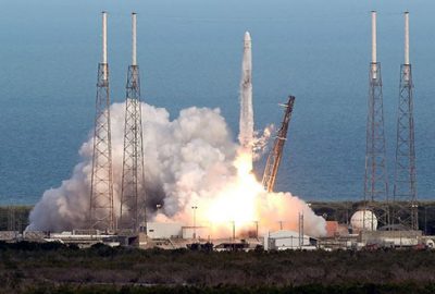 SpaceX kargo kapsülü uzaya fırlatıldı