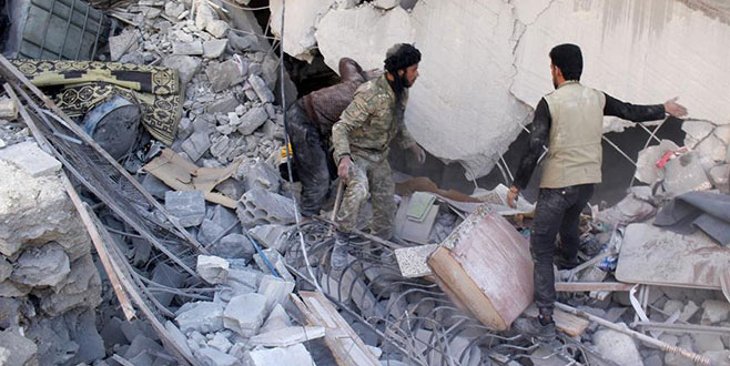 İdlib’de hava saldırıları sürüyor: 2 ölü, 18 yaralı