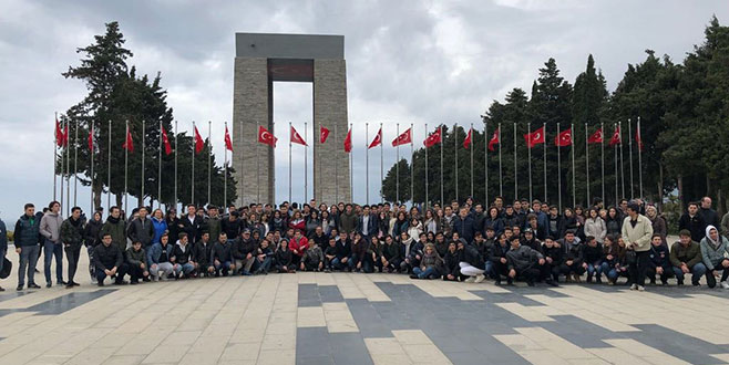 Öğrenciler destan yazılan topraklarda