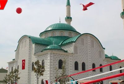 Akşemsettin Camii hizmete girdi
