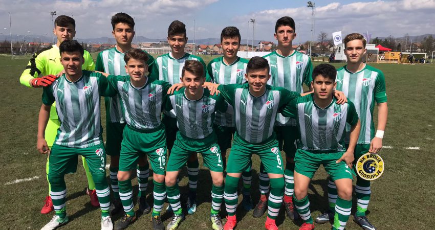 U-15 takımı ilk olarak Trebnje'yi 5-0, ardından Vojvodina'yı 2-1'le geçti.