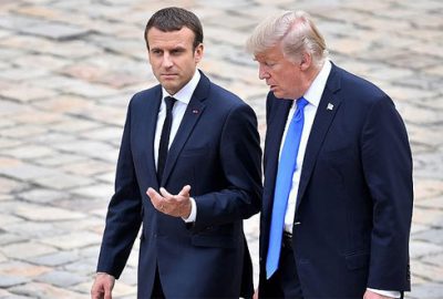 Macron ile Trump Suriye’yi görüştü