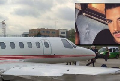 Lastikler patladı, jeti dumanlar sardı!