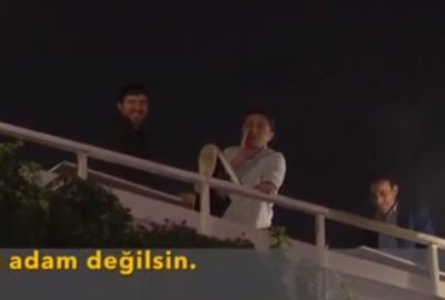 Röportaj sırasında ünlü isme ‘Adam değilsin’ diye bağırdılar