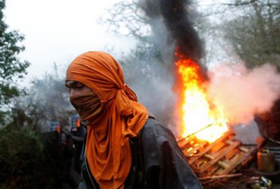 Çevreci kampa şafak baskın