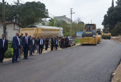 Yalıçiftlik’e Mudanya Belediyesi’nden asfalt