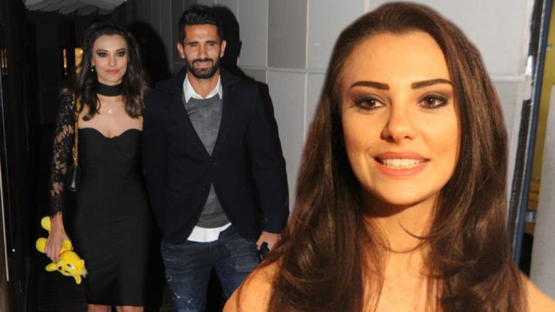 Ünlü futbolcu Alper Potuk ile Tuvana Türkay kısa bir ayrılık