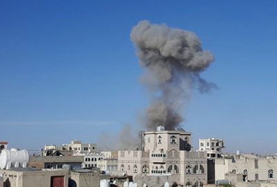 Riyad’da art arda büyük patlamalar