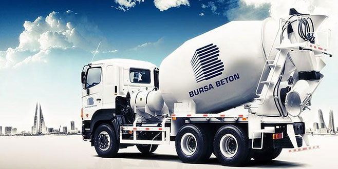 Bursa Beton 2017’de 2,8 milyon metreküp üretimle rekor kırdı