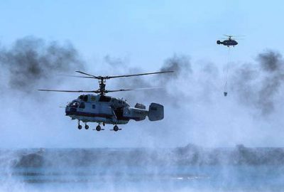 Rusya’da askeri helikopter düştü