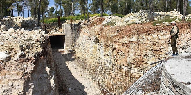Afrin’de dev yeraltı karargahı bulundu