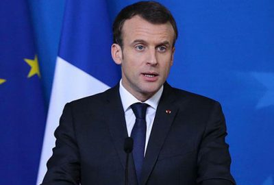 Macron: Bu saldırıyla Türkleri Ruslardan ayırdık