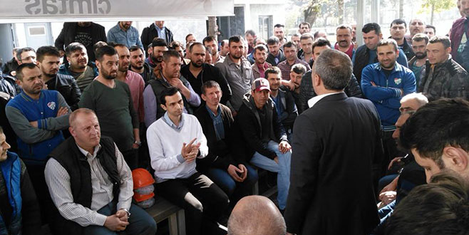 Çimtaş’ta greve gidiliyor