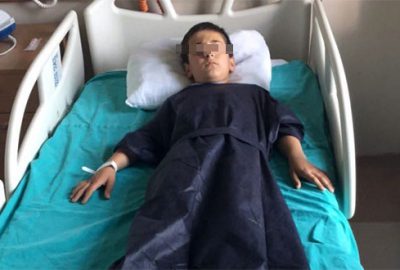 İngilizce öğretmeni 10 yaşındaki çocuğu tekmeyle hastanelik etti