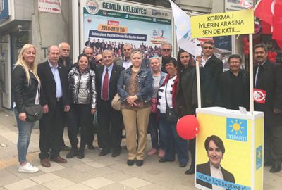 Gemlik İYİ Parti’den üye kayıt standı