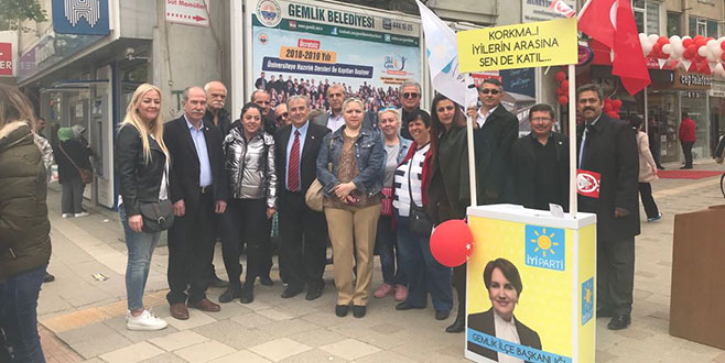 Gemlik İYİ Parti’den üye kayıt standı