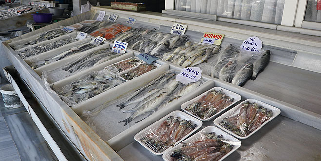 Tezgahları küçük tekneler dolduruyor