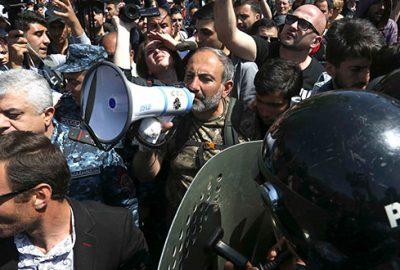 Ermenistan’da hükümet karşıtı gösterilere müdahale