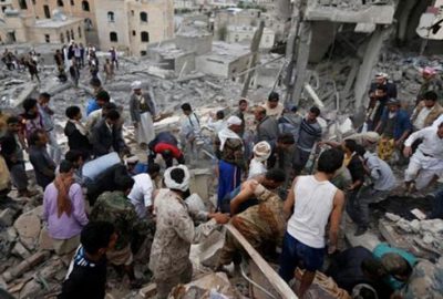 Suudi uçakları düğünü vurdu