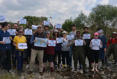 Öğrenciler İznik Gölü’nde Balık Göçü Günü’nü kutladı