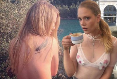 Üstsüz fotoğraf paylaşan ünlü oyuncuya tepki yağıyor!