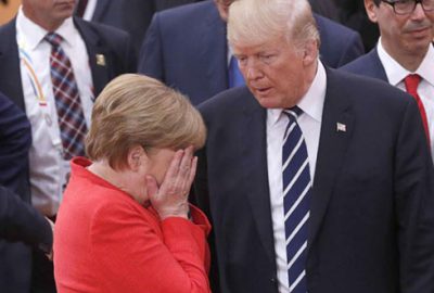 Gözler Trump-Merkel görüşmesinde