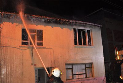 Bursa’da korkutan yangın