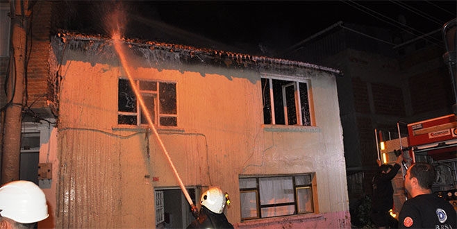 Bursa’da korkutan yangın Bursa’da korkutan yangın