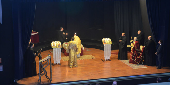 Bartholomeos Mudanya’da ayin yönetti