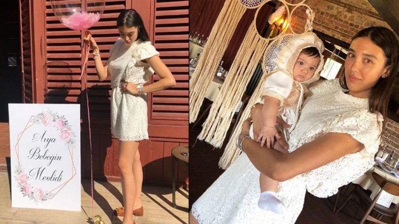 Şarkıcı Berkay ile Özlem Ada Şahin kızları Arya için mevlit