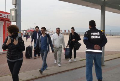 İstanbul’dan Bursa’ya gelen deniz otobüslerinde arama…