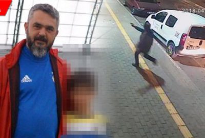 Spor eğitmeninin öldürülmesi kamerada