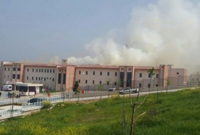 Bursa’da hastanede yangın