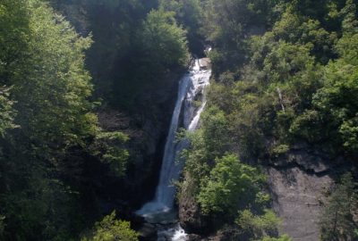 Bursa’nın şelalelerinden büyüleyen görüntü