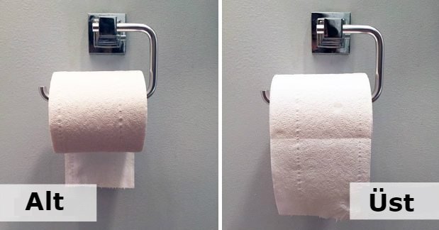 Tuvalet kağıdını nasıl astığınıza dikkat ettiniz mi? Tercihiniz karakterinizi ele veriyor!