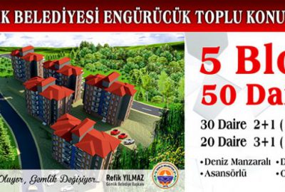 Engürücük’e toplu konut