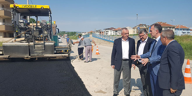 İnegöl asfalt sezonunu açtı