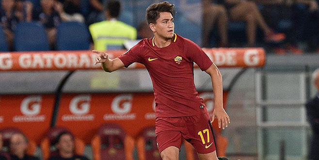 Roma’ya galibiyeti Cengiz Ünder getirdi