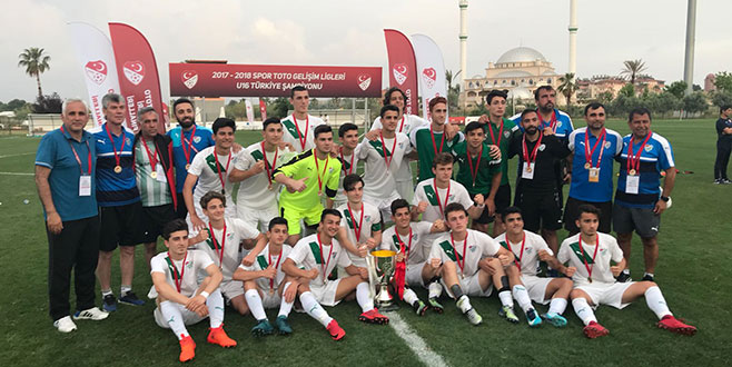 U16 Timsah Türkiye şampiyonu