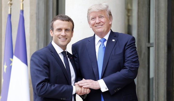 Trump, İran kararını Macron’a açıkladı