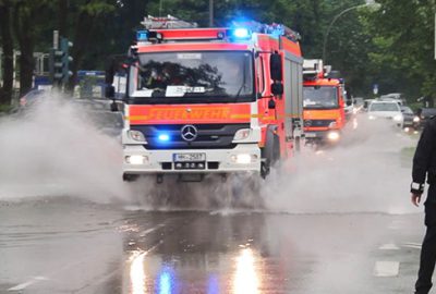 Hamburg’u sel bastı