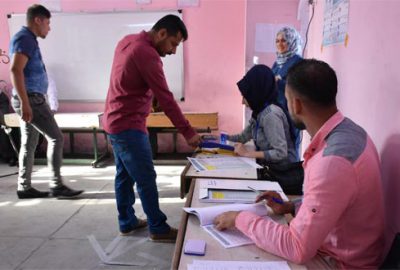 Irak’ta oy verme işlemi başladı