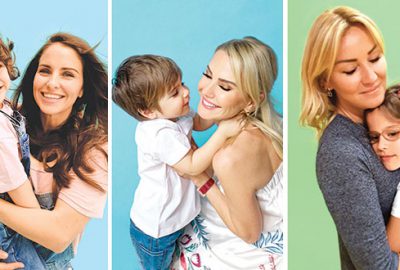 Ünlü anneler çocuklarıyla  poz verdi