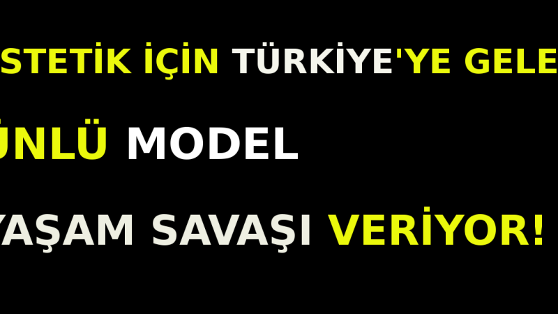32 yaşındaki model Liziane Gutierrez, estetik ameliyatı sırasında yaşadığı komplikasyon