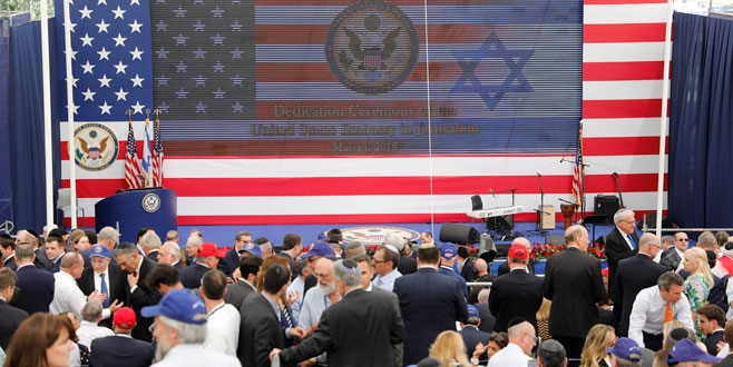 ABD’nin Kudüs Büyükelçiliği resmen açıldı