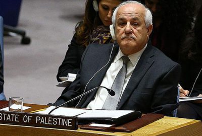 Filistin’den BMGK’ye acil toplantı çağrısı