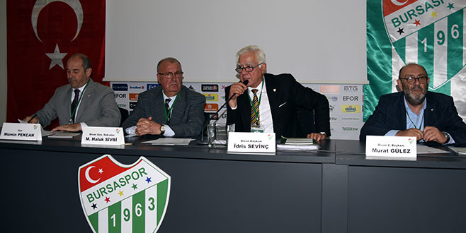 Bursaspor’da başkan adayları konuştu