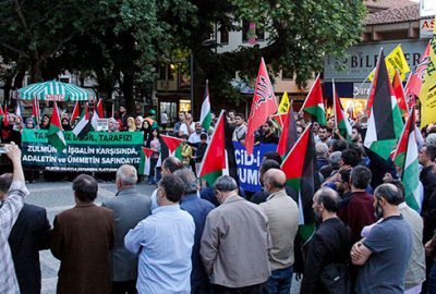 Bursa’da ABD ve İsrail protestosu